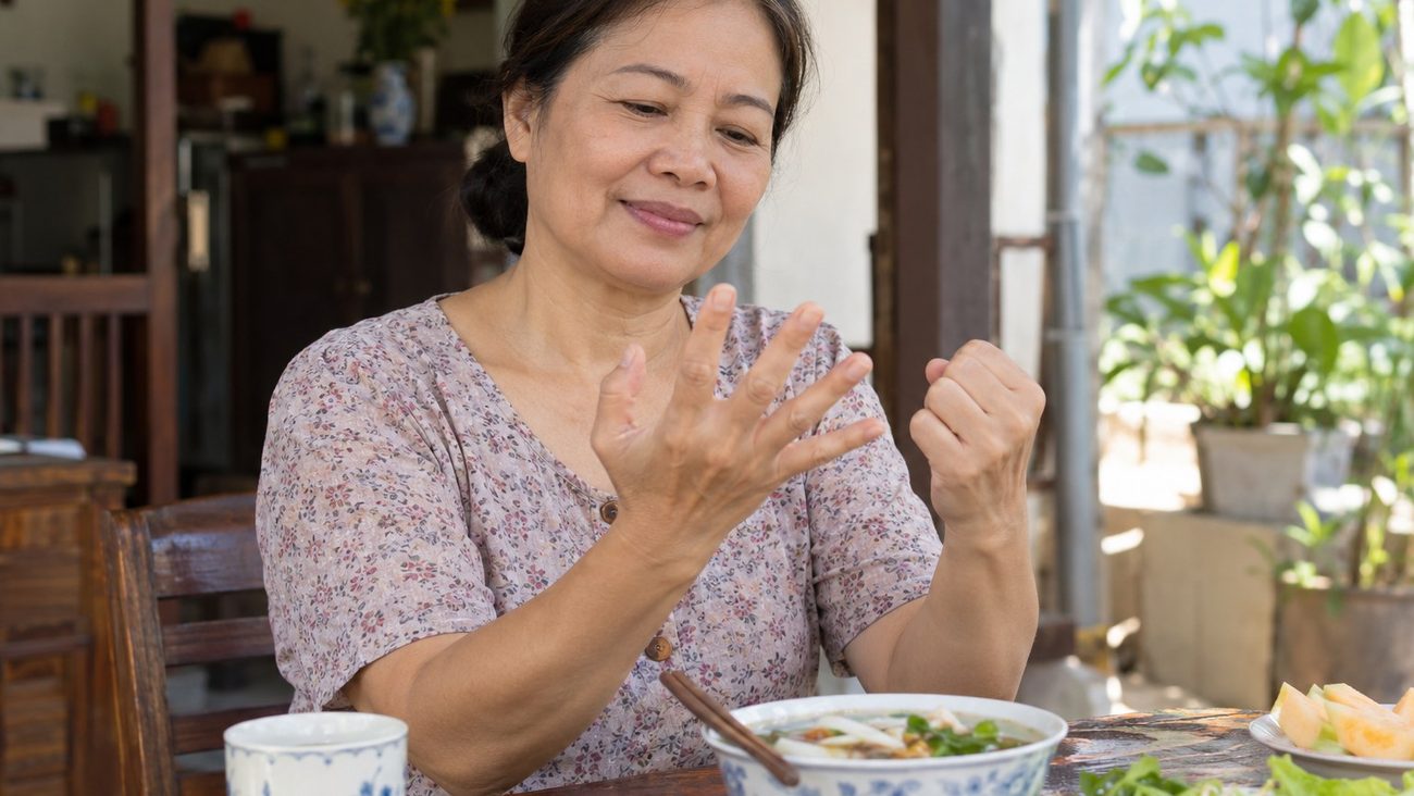 Đau khớp ngón tay