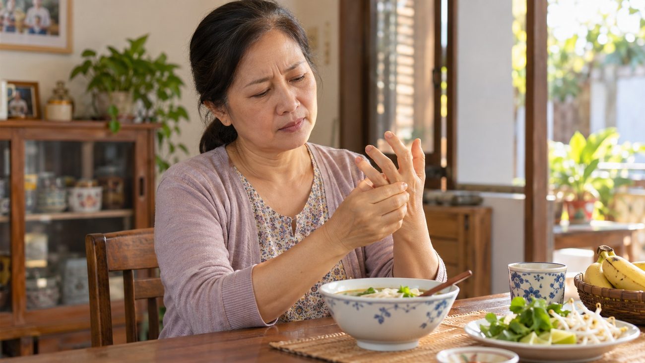 Đau khớp ngón tay