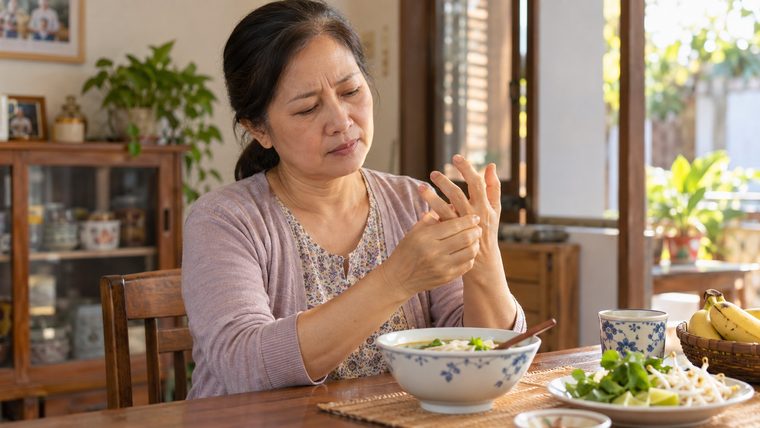 Đau khớp ngón tay