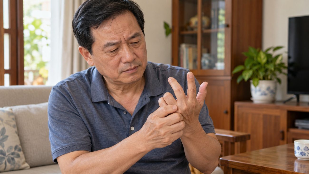 Đau ngón tay bị kẹt